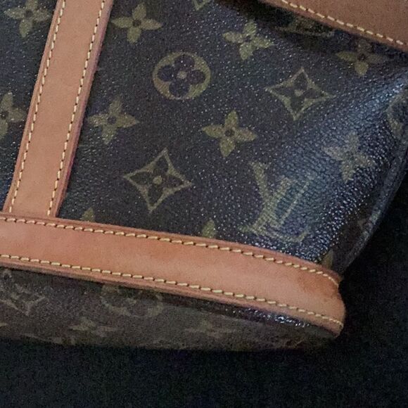 AUTHENTIC LOUIS VUITTON LV SHOULDER BAG TOTE BABYLONE BROWNS MONOGRAM MB0060 - Picture 15 of 16